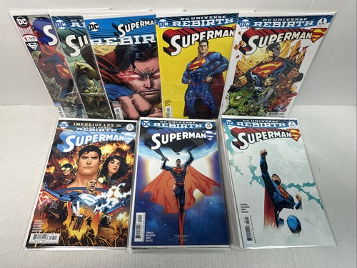 Superman variants - +, &